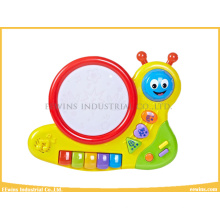 Jouets musicaux drôle d&#39;escargot Electronci pour le bébé